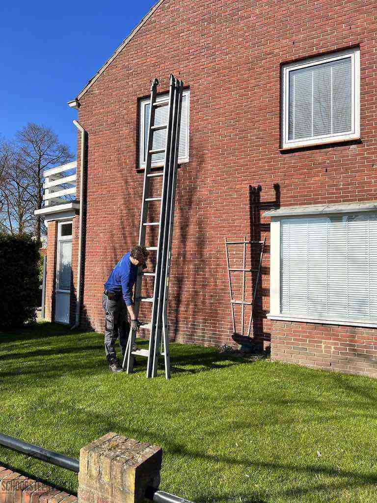 Doetinchem schoorsteenveger huis ladder